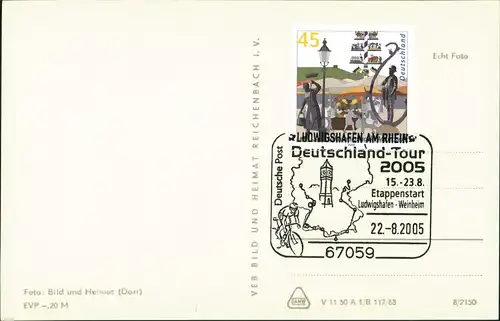 Ansichtskarte Kelbra (Kyffhäuser) Barbarossahöhle 1968 #