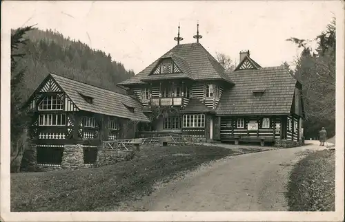 .Tschechien Bartoňova útulna Peklo u Nového Města n Met. 1933