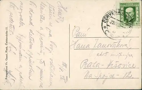 Wyżyna Wołyńsko-Podolska Pozdrav z PODOLSKA n. V. Vintage Postcard 1925