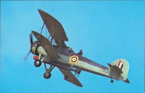 Ansichtskarte  FAIREY SWORDFISH II: Flugwesen - Flugzeuge Militär 1983
