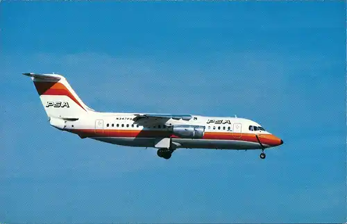 Ansichtskarte  British Aerospace BAe 146-200A Flugwesen - Flugzeuge 1963