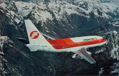 FRONTIER'S BOEING 737-200 Frontier Airlines, Inc. Flugwesen - Flugzeuge 1981