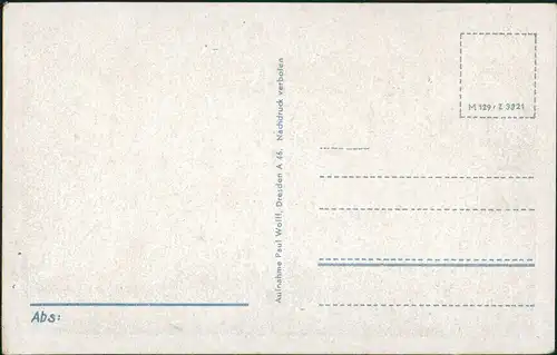 Ansichtskarte Bad Gottleuba-Bad Gottleuba-Berggießhübel Am Kirchberg 1956