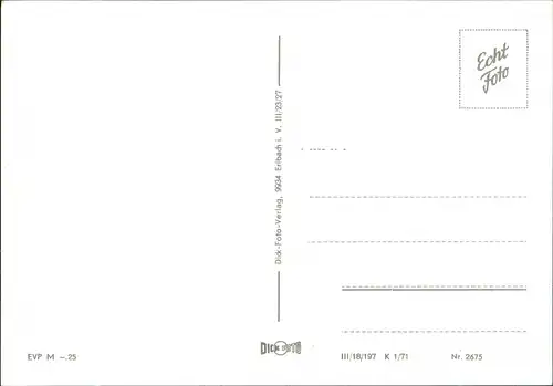 Ansichtskarte Pöhl Jößnitz, Pfaffenmühle, Ferienheim Lochbauer 1971