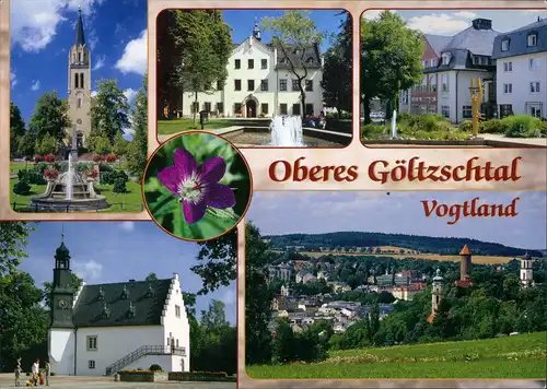 Vogtland mit Lengenfeld, Falkenstein, Ellefeld, Auerbach, Rodewisch 2000