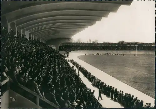 CPA Bordeaux Stadion Stade Municipal 1962