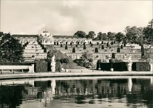 Ansichtskarte Potsdam Schloss Sanssouci 1968