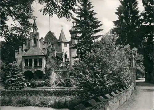 Ansichtskarte Trockenborn-Wolfersdorf Jagdschloss Fröhliche Wiederkunft 1960