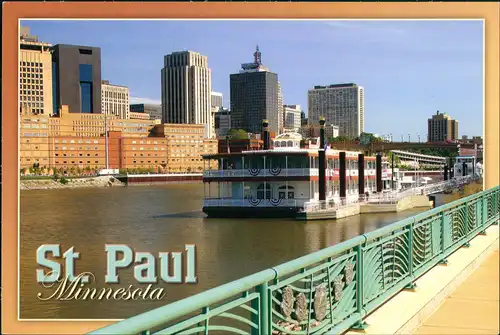 Saint Paul Fahrgastschiff Ship Schiffsanlegestelle Stadt Ansicht 2010