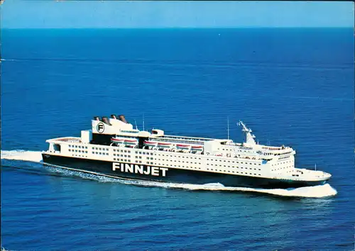 FINNJET Fähre Fährschiff Fährdienst Travemünde-Helsinki 1986