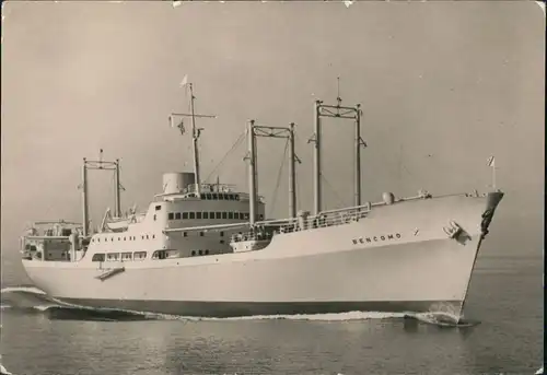 Schiffsfoto-AK Ship Schiff Frachter M/S BENCOMO (Olsen Oslo Norway) 1960