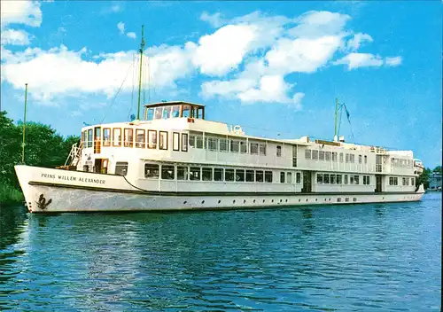 Ansichtskarte  Schiffsfoto-AK Schiff MS Prins Willem Alexander 1970
