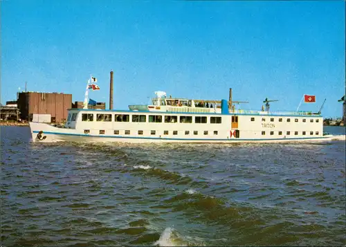 Passagiersschip TRITON Personenschiff Binnenschiff Schiffsfoto-AK 1977