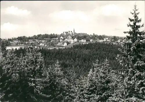 Ansichtskarte Schöneck (Vogtland) Blick auf die Stadt 1979