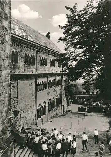 Ansichtskarte Eisenach Wartburg - Palas - Besucher 1967