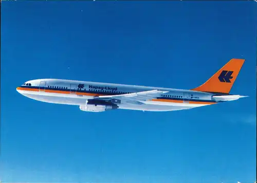 Ansichtskarte  Hapag-Lloyd Airbus A-300 B4 Flugwesen - Flugzeuge 1980