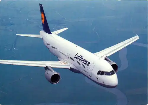 Ansichtskarte  Lufthansa Airbus A320-200 Flugwesen - Flugzeuge 1985