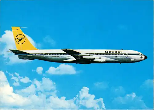 Boeing 707-430 Condor Intercontinental-Jet Kraftstoff Flugwesen - Flugzeuge 1978