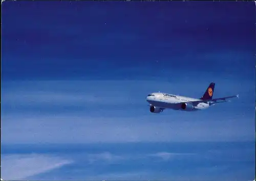 Ansichtskarte  Lufthansa Airbus A310-300 Flugwesen - Flugzeuge im flug 1988