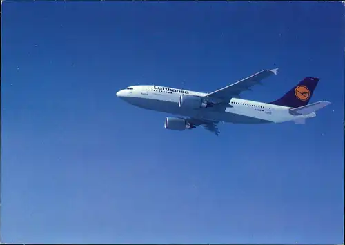 Ansichtskarte  Lufthansa Airbus A310-300 Flugwesen - Flugzeuge 1989