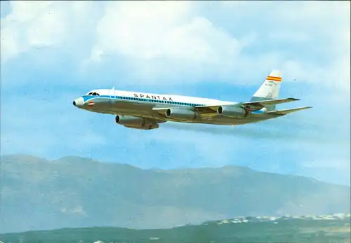 Ansichtskarte  Flugwesen - Flugzeuge Spantex 1975