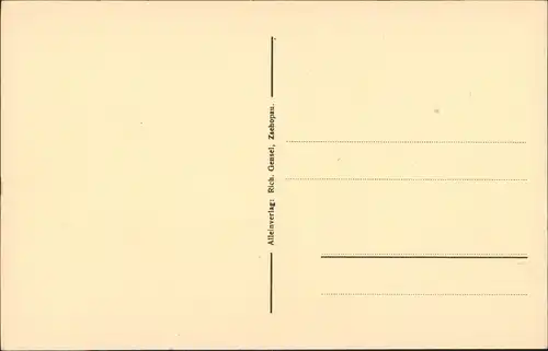 Ansichtskarte Zschopau Stadt im Winter 1930