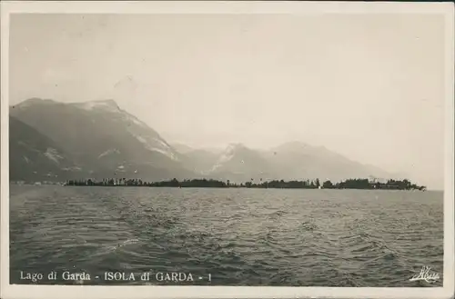 Riva del Garda Lago di Garda Gardasee Isola die Garda Insel 1924