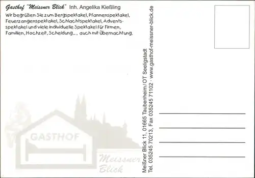 Taubenheim-Klipphausen Gasthof Meissner Blick Inh. Kießling Innen- & Außen 2000