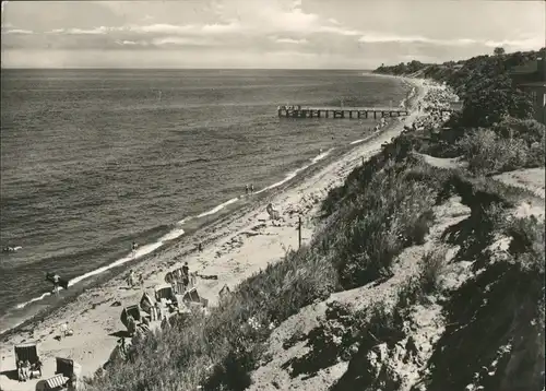 Ansichtskarte Rerik Strand Partie Ostsee DDR Postkarte 1969