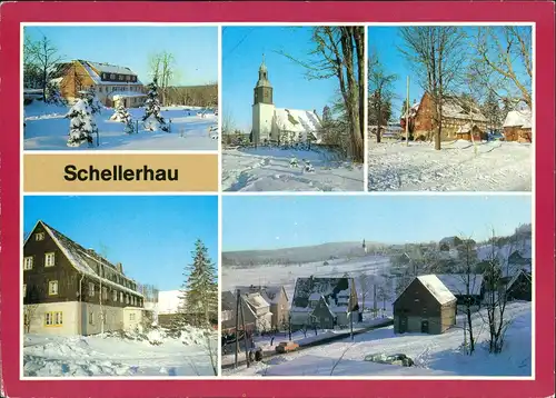 Schellerhau-Altenberg (Erzgebirge) Schellerhau - Ansichten 1984/1987