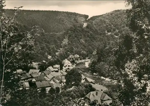 Ansichtskarte Altenbrak Umland-Ansicht Harz Panorama DDR AK 1967