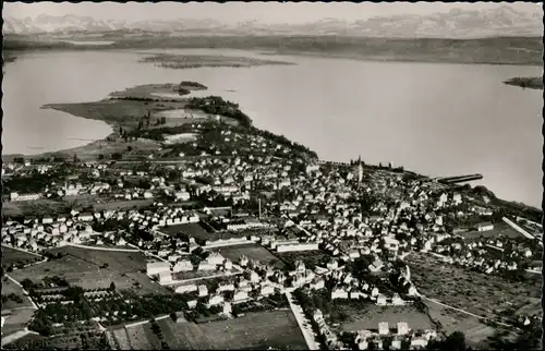 Ansichtskarte Radolfzell am Bodensee Luftbild 1963