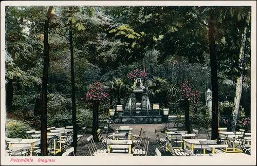 Ansichtskarte Siegmar-Chemnitz Pelzmühle - Restaurant 1940