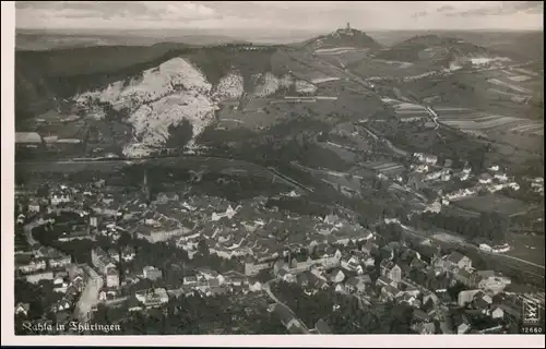 Ansichtskarte Kahla (Thüringen) Luftbild 1932