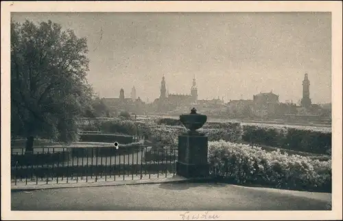 Ansichtskarte Dresden Altstadtblick 1930