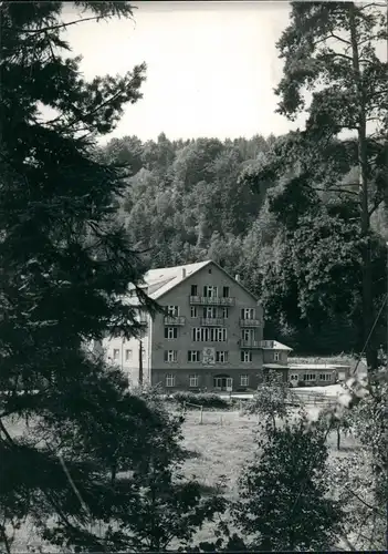 Ansichtskarte Wiesenbad Ferienheim des BKK Regis 1969