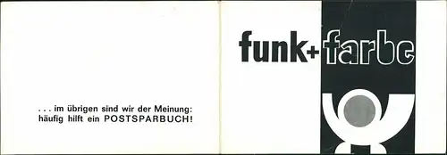 Briefmarke/Stamp Berlin Sondermarke Stempel Funkausstellung Deutsche Post 1967