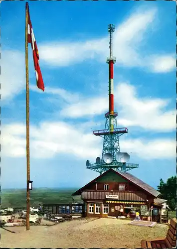 Ansichtskarte Bregenz Pfänder Fernsehturm 1969