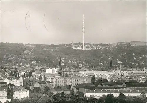 Ansichtskarte Wachwitz-Dresden Fernsehturm - Stadt 1974