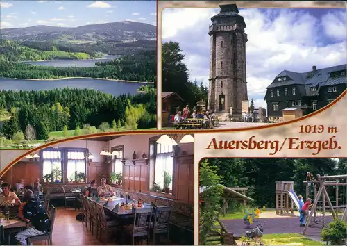 Ansichtskarte Auersberg (Erzgebirge) Auersberg Gasthaus MB 2004