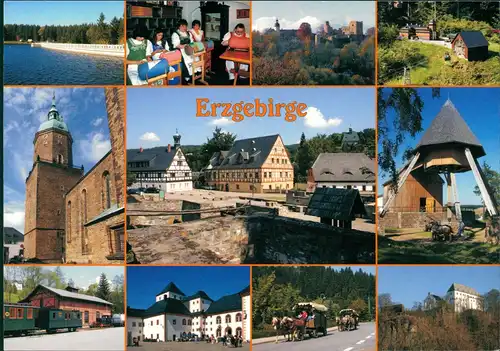 Erzgebirge Lengefeld Pockau Waschleithe Annaberg Olbernhau, Marienberg, 2000