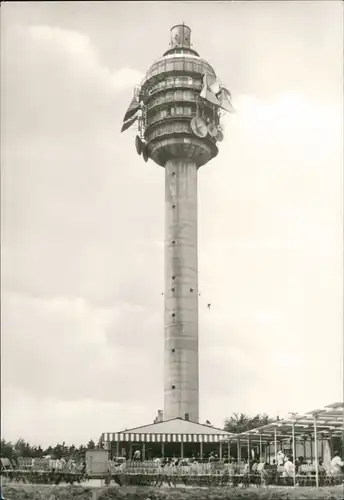 Steinthaleben-Kyffhäuserland Kulpenberg - Fernsehturm - Restaurant 1977