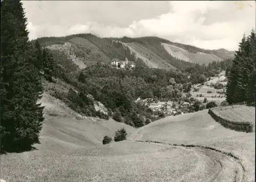 Ansichtskarte Leutenberg Blick auf die Stadt 1976