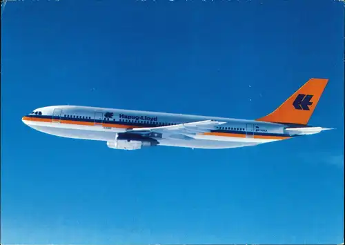 Ansichtskarte  Hapag-Lloyd Airbus A-300 B4 Flugwesen - Flugzeuge 1988