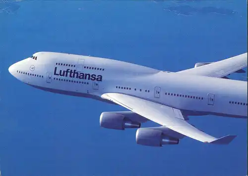 Ansichtskarte  Lufthansa Boeing 747-400 Flugwesen - Flugzeuge 1994