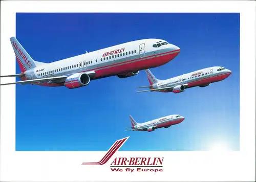 AIR.BERLIN » FLUSTERJET« BOEING 737/400: Flugwesen - Flugzeuge 1999