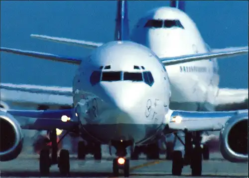 Lufthansa Boeing 737-300/Boeing 747-400 Flugwesen - Flugzeuge 1993