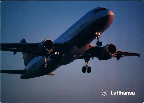 Ansichtskarte  Lufthansa Airbus A320-200 Flugwesen - Flugzeuge 1993