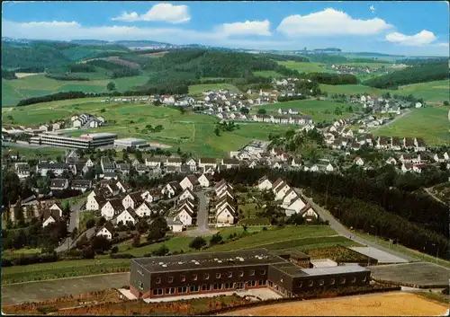 Ansichtskarte Morsbach Luftbild 1963