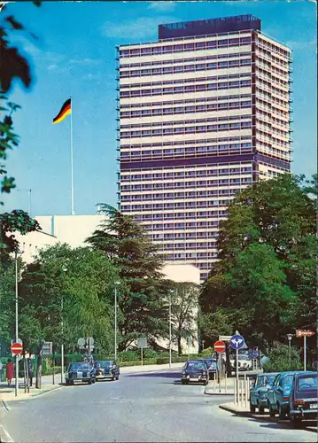 Ansichtskarte Bonn Büro-Hochhaus - Bundestag 1973